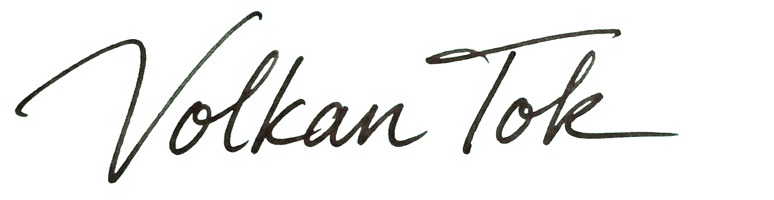 Volkan Tok signature